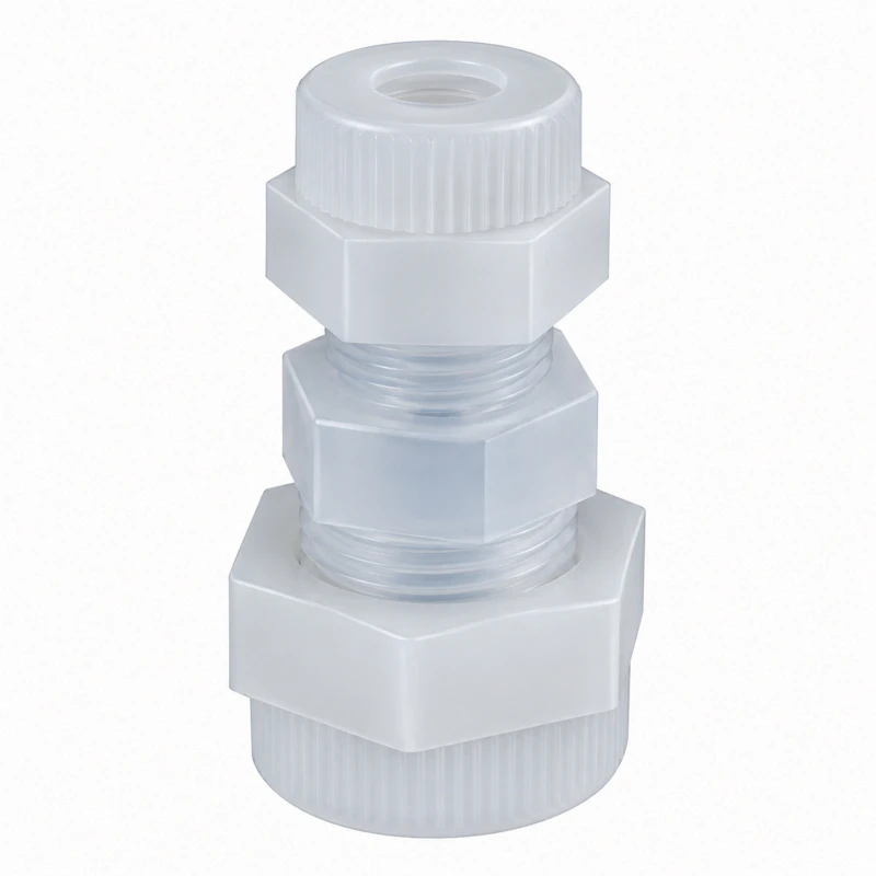 3/8" Tube x 1/2" Tube Reducer Union Connector