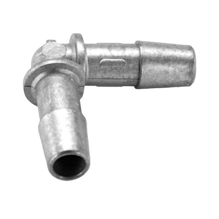 1/4" Stainless Steel Barbed Elbow