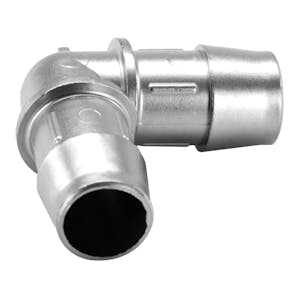 5/8" Stainless Steel Barbed Elbow
