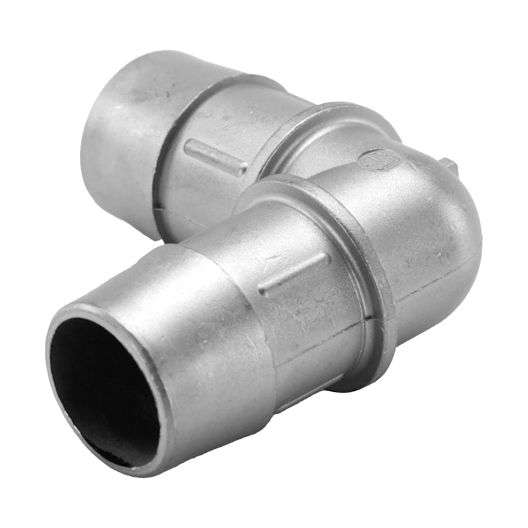 3/4" Stainless Steel Barbed Elbow