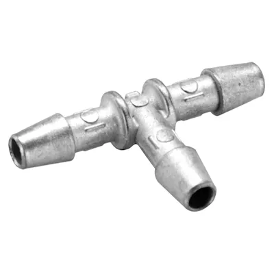 5/32" Stainless Steel Barbed Tee