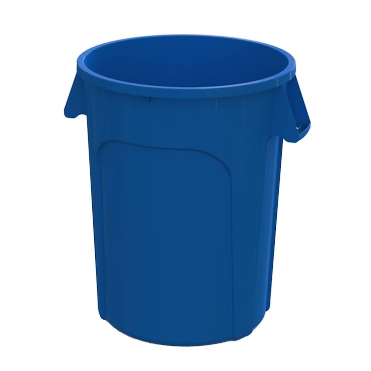 20 Gallon Blue Value Plus Trash Container