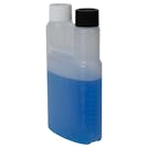 8 oz. HDPE Bettix Bottle with 1/4 & 1/2 oz. Dispensing Chambers & 24/410 Neck