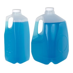 Light-weight dairy jugs significantly cut HDPE usage
