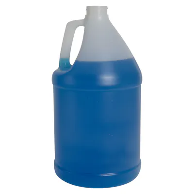 1 Gallon Natural HDPE Round Jug with 38/400 Neck (Cap Sold Separately)