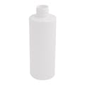 4 oz. White HDPE (25% PCR Material) Cylindrical Sample Bottle with 24/410 Neck (Cap Sold Separately)