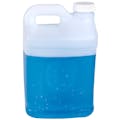 2-1/2 Gallon Natural HDPE F-Style Jug with 63mm Unlined Rieke Cap