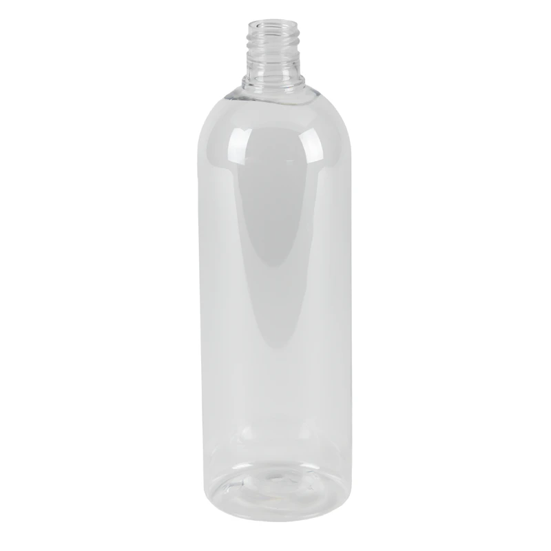 32 oz. Clear PET High Clarity Cosmo Round Bottle with 28/415 Neck (Cap Sold Separately)