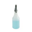 24 oz. HDPE Chemical Resistant Spray Bottle with Gray Polypropylene Sprayer