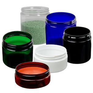 PET Straight-Sided Round Jars