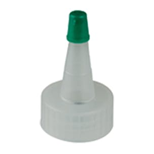 Blind Yorker Spout Dispensing Caps with Green Tips