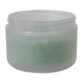 8 oz. Natural Frosted Polypropylene Double-Wall Round Jar with Domed Bottom & 89mm Neck (Cap Sold Separately)