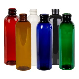 PET Color Cosmo Round Bottles