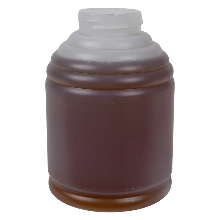 16 oz. (Honey Weight) White HDPE Skep Bottle with 38/400 Neck (Cap Sold Separately)