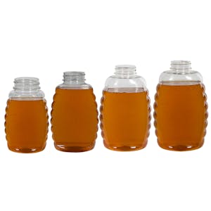 Queenline Honey Bottles & Caps