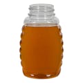 8 oz. (Honey Weight) Clear PET Queenline Bottle with 38/400 Neck  (Cap Sold Separately)