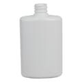 4 oz. White HDPE Oval Bottle with 20/410 Neck  (Cap Sold Separately)