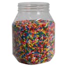 14 oz. Clear PET Wide Mouth Oval Jar with 63/400 Neck (Cap Sold Separately)