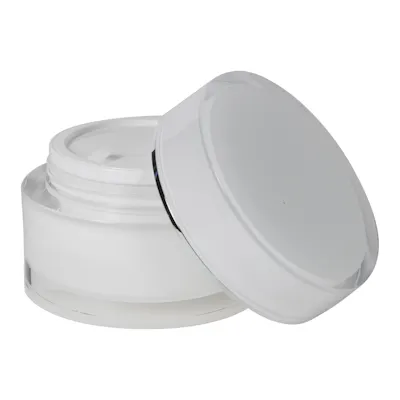 Rounded Acrylic Jars with Lids & Liners