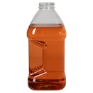 3 lbs. (Honey Weight) PET Square Grip Bottles with 38/400 Neck (Caps sold separately)