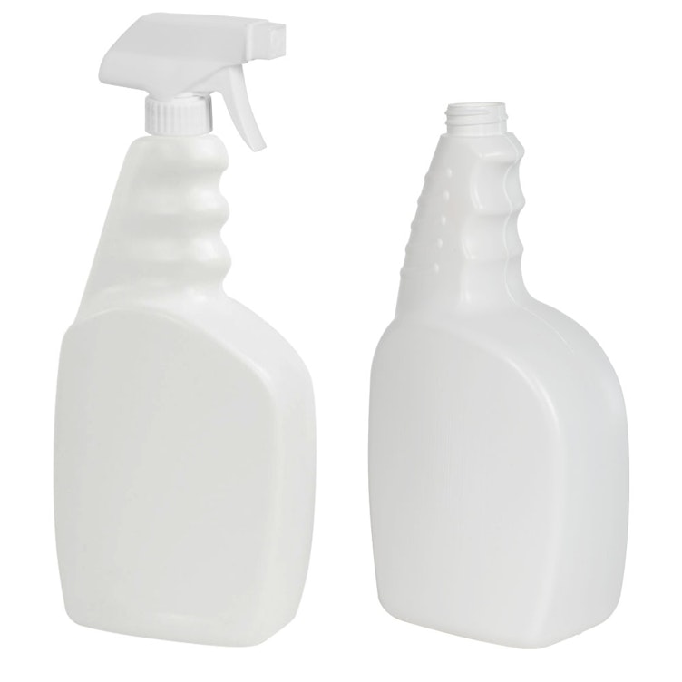 Plastic Spray Bottle Multiple Trigger Chemical Resistant or Economy 500ml  or 1lt