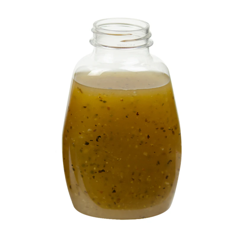 PET Clark Oblong Bottles & Caps