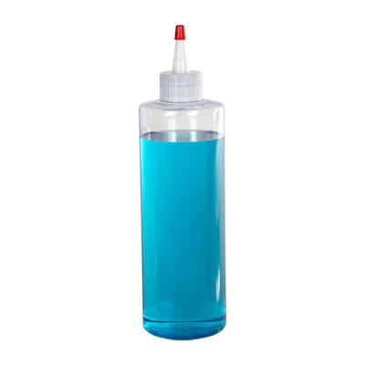 PVC Cylindrical Bottles with Yorker Dispensing Caps