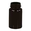 60cc Dark Amber PET Packer Bottle with 33/400 Neck (Cap Sold Separately)