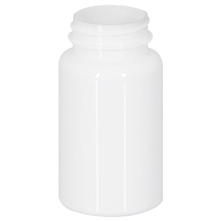 120cc White PET Packer Bottle with 38/400 Neck (Cap Sold Separately)