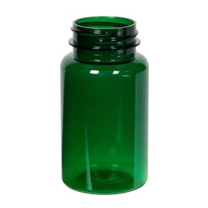 60cc Dark Green PET Packer Bottle with 33/400 Neck (Cap Sold Separately)