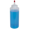 12 oz. Natural LDPE Wide Mouth Bottle with 38/400 Natural Yorker Cap