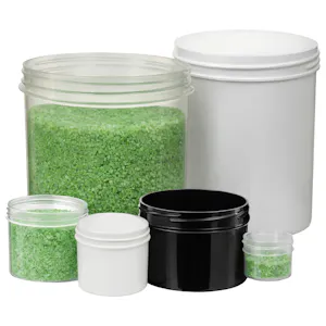 Polypropylene Straight-Sided Round Jars