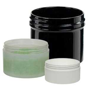 Polypropylene Straight-Sided Thick-Walled Round Jars