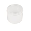 4 oz. Natural Polypropylene Straight-Sided Thick Wall Round Jar with 70/400 Neck (Cap Sold Separately)