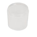 6 oz. Natural Polypropylene Straight-Sided Thick Wall Round Jar with 70/400 Neck (Cap Sold Separately)