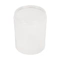 8 oz. Natural Polypropylene Straight-Sided Thick Wall Round Jar with 70/400 Neck (Cap Sold Separately)