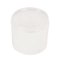 12 oz. Natural Polypropylene Straight-Sided Thick Wall Round Jar with 89/400 Neck (Cap Sold Separately)