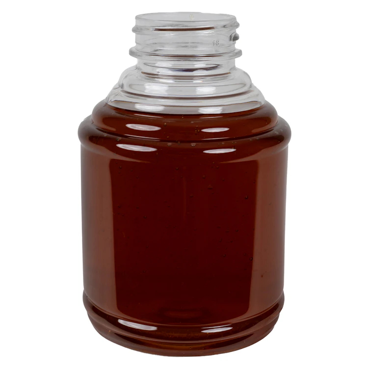 16 oz. (Honey Weight) PET Skep Bottles with 38/400 Neck (Cap Sold Separately)