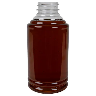 24 oz. (Honey Weight) PET Skep Bottles with a 38/400 Neck (Cap Sold Separately)