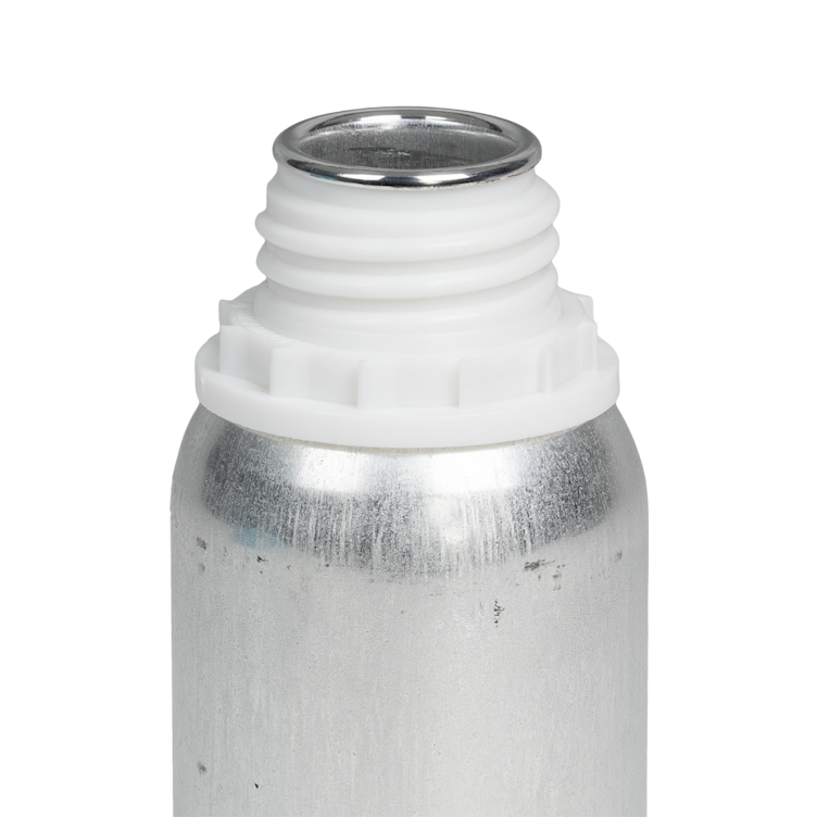 125mL Industrial Aluminum Bottle (Cap Sold Separately)