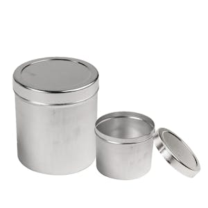 Aluminum Cans with Cover Lids