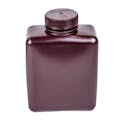 32 oz./1000mL Nalgene™ Amber HDPE Rectangular Bottle with 53mm Cap