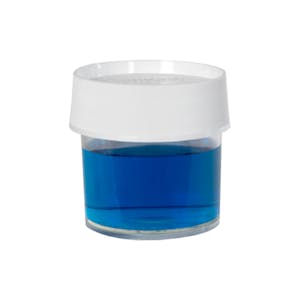 4 oz./125mL Nalgene™ Clear Polymethylpentene Straight-Sided Round Jar with 70mm Cap