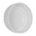 63mm White Polypropylene Unlined Rieke® Cap