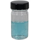 Wide Mouth Medium Round Glass Bottles with Caps