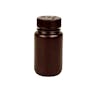 4 oz./125mL Nalgene™ Lab Quality Amber HDPE Wide Mouth Bottle with 38mm Cap