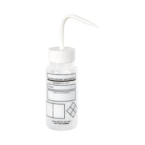 250mL Azlon® Driplok® Blank Venting Wash Bottle with Dispensing Nozzle