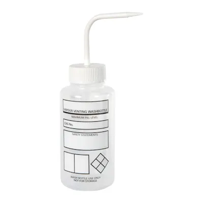 500mL Azlon® Driplok® Blank Venting Wash Bottle with Dispensing Nozzle