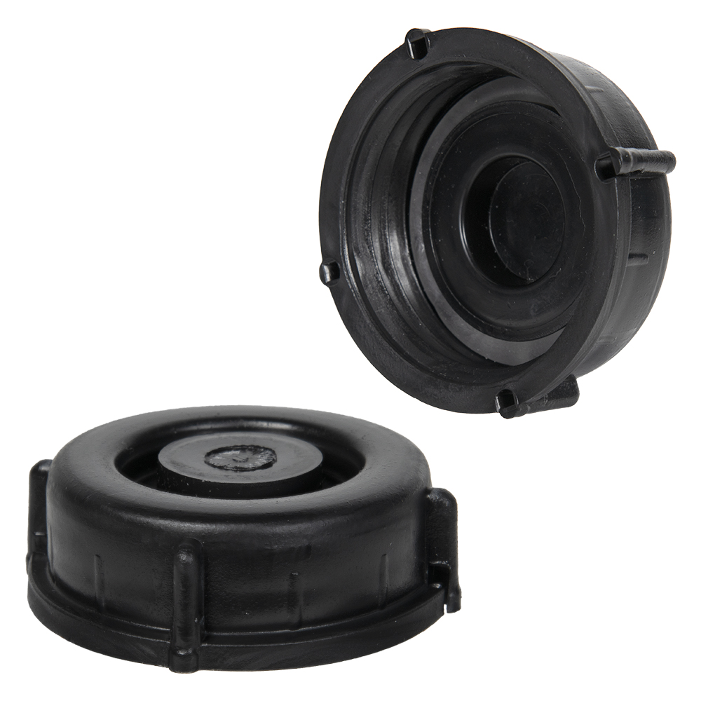 51mm Black Replacement Cap | U.S. Plastic Corp.