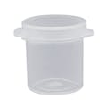 1/4 oz. Clear Hinged Lid LA-Cons® - 1" Diameter